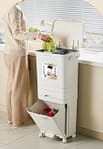 34 litters modern trash bin