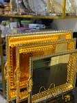 ST007 Decorative Golden Serving Trays