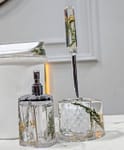 5-Piece Bathroom Organizer Set with Ocean Theme