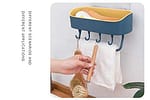 Multi-functional Shelf (Wall-Mounted Plastic Storage Rack)