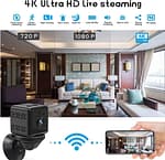 Security Camera: HD Wi Fi, Night Vision, Motion Detection