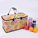 Foldable Insulated Picnic Basket