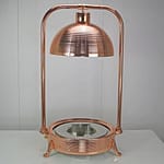 Chafing dish with heat lamp