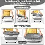 Kensbro Collapsible Airtight Pet Food Storage Container