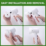 Powerful Automatic Kitchen Cleaning Brush