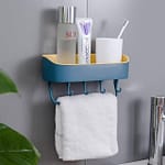 Multi-functional Shelf (Wall-Mounted Plastic Storage Rack)