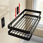 Wall Mounted Shelf (Metal Spice Rack / Shower Caddy)