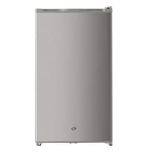 Syinix 93L Refrigerator - Brushed Titanium Grey with Deep Freezing
