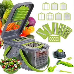 22-in-1 Mandoline Slicer and Vegetable Chopper Set