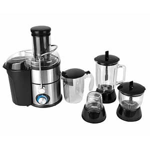 4-in-1 Heavy-Duty Centrifugal Juicer & Food Processor