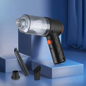 Portable Handheld Vacuum Cleaner with Dual Functionality