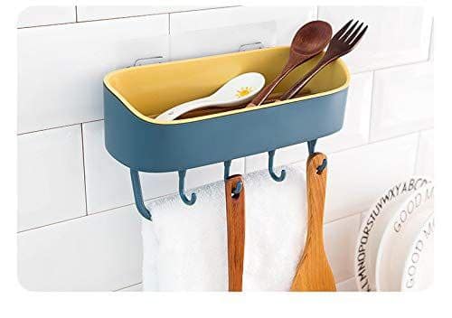 Multi-functional Shelf (Wall-Mounted Plastic Storage Rack)
