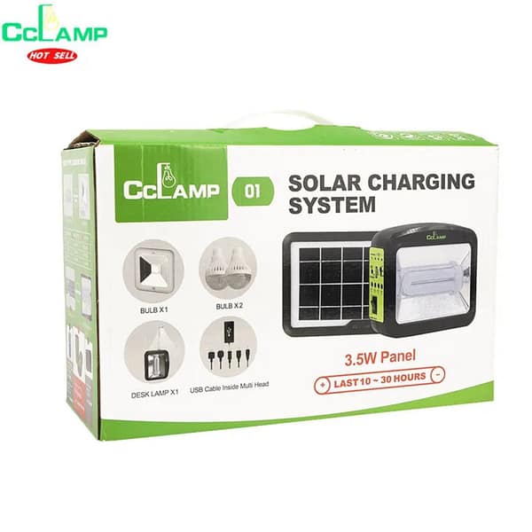 CCLAMP CL-01 Portable Solar Camp Lighting System
