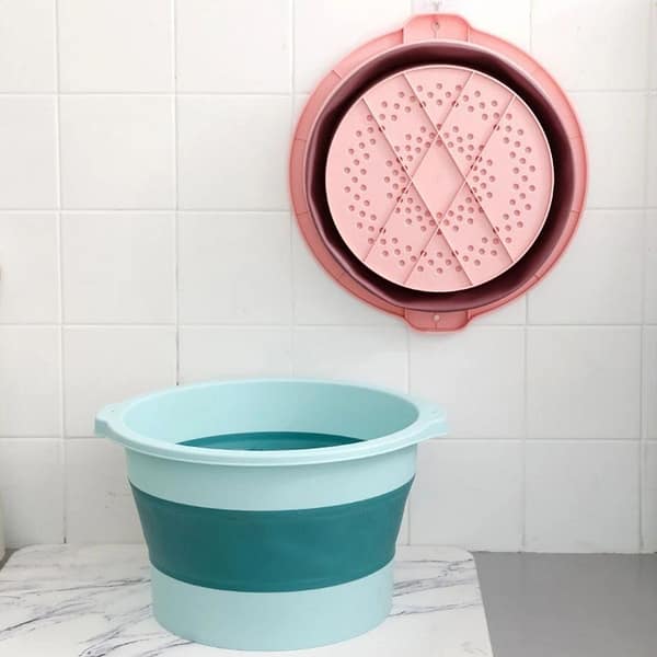 Foldable pedicure bowl