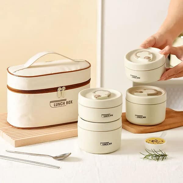 4in1 insulated lunch bowl and bag