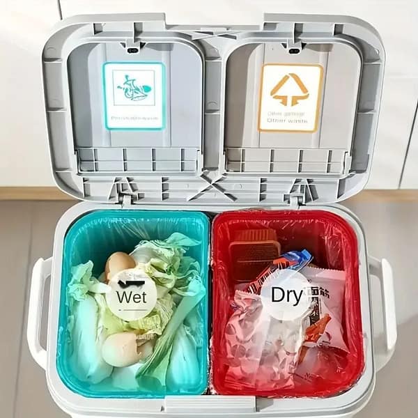 34 litters modern trash bin