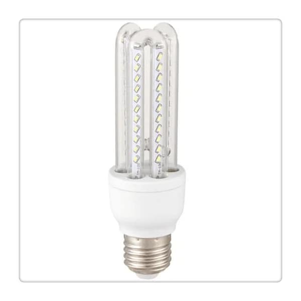9W Efficient LED Energy Saving Lamp with E27 Base - 90% Energy Saving