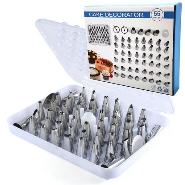 55 pcs  Cake Decorating Supplies Kit