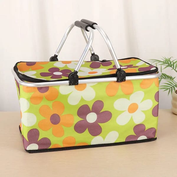 Foldable Insulated Picnic Basket