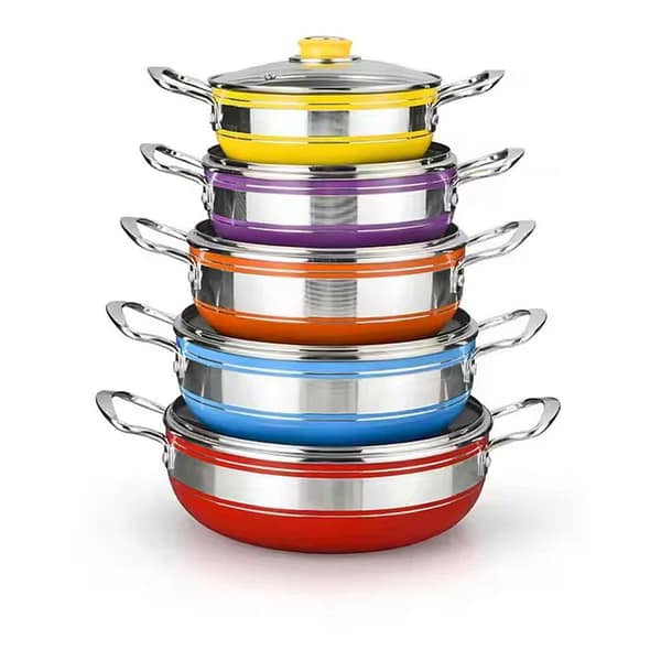 5 set Aluminum cookware