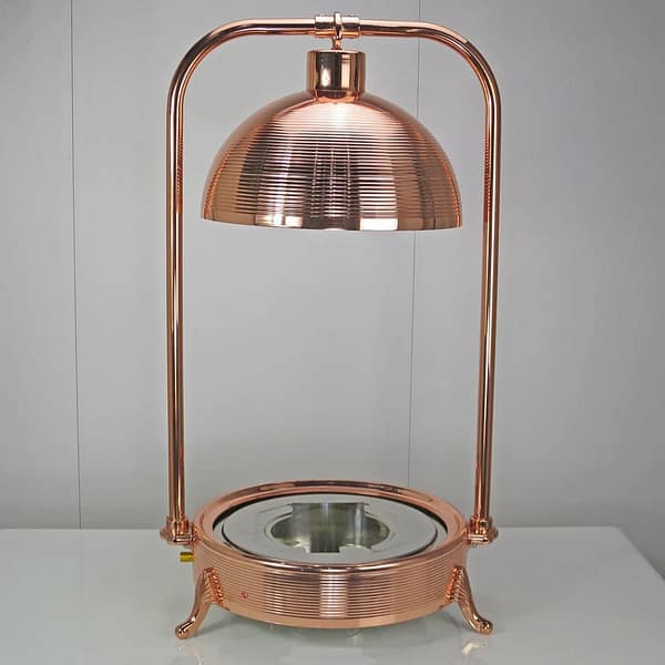 Chafing dish with heat lamp