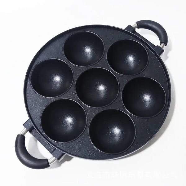 7-Hole Non-Stick Pan