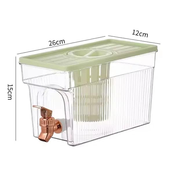 3L Fridge Storage Beverage Dispenser – Space‑Saving Cold Drink Container with Tap
