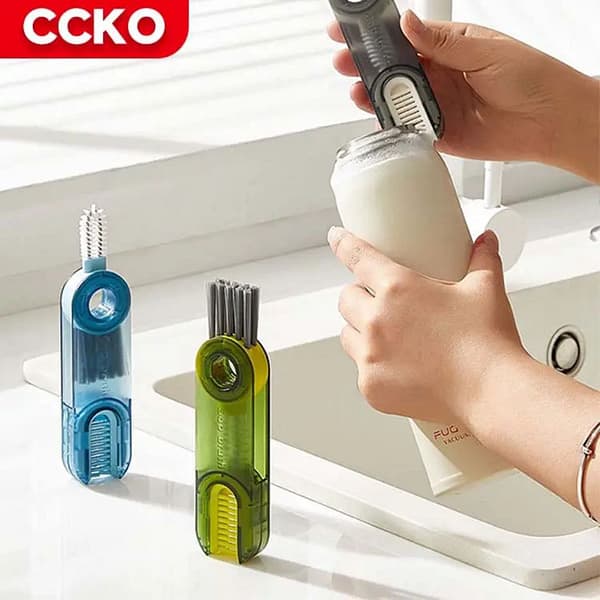 3-in-1 Multifunctional Bottle Cleaning Brush