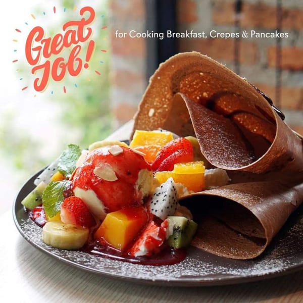Electric Crepe, Pancake, and Pizza Maker