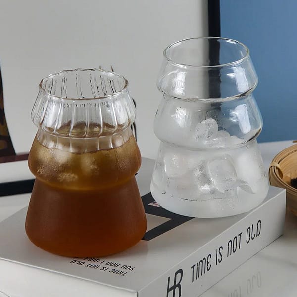 Decorative Glass Storage Jar with Bamboo Lid