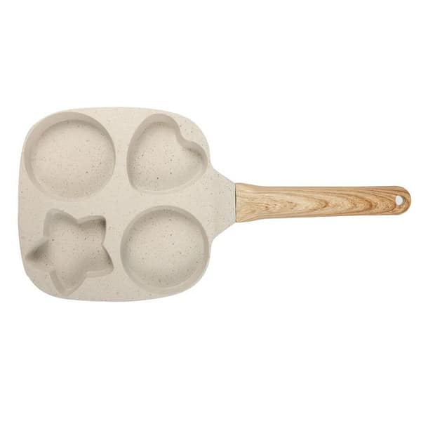 4 holes frying pan