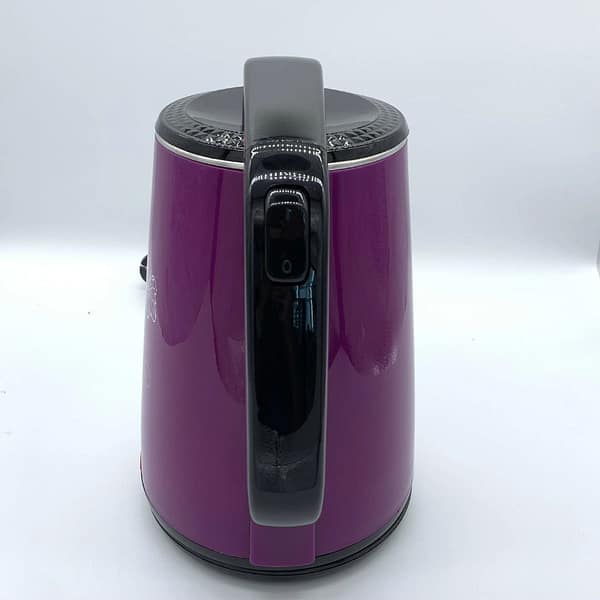 2.5-Liter Blue Floral Electric Kettle