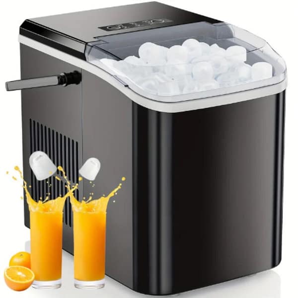 1.5 Liters Hoffmans Electric Ice Cube Maker (Portable Countertop)