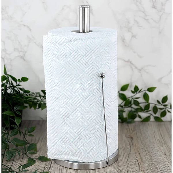 WENKO Clayton Stainless Steel Kitchen Tissue Holder