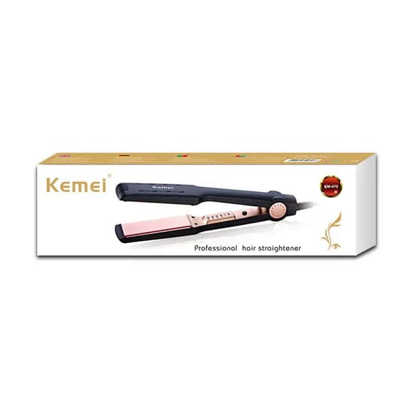 Kemei KM-470 Professional Tourmaline Ceramic Hair Straightener