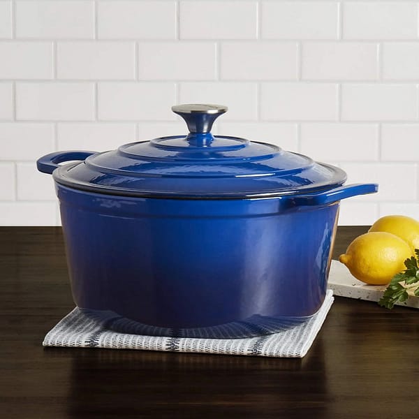 Dutch Oven Casserole (Enamel-Coated Cast Iron Pot)