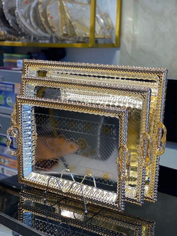 ST0010 Decorative Metal Serving Trays