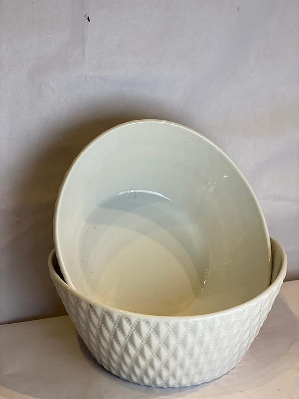 2 Pcs Ceramic Plates Set